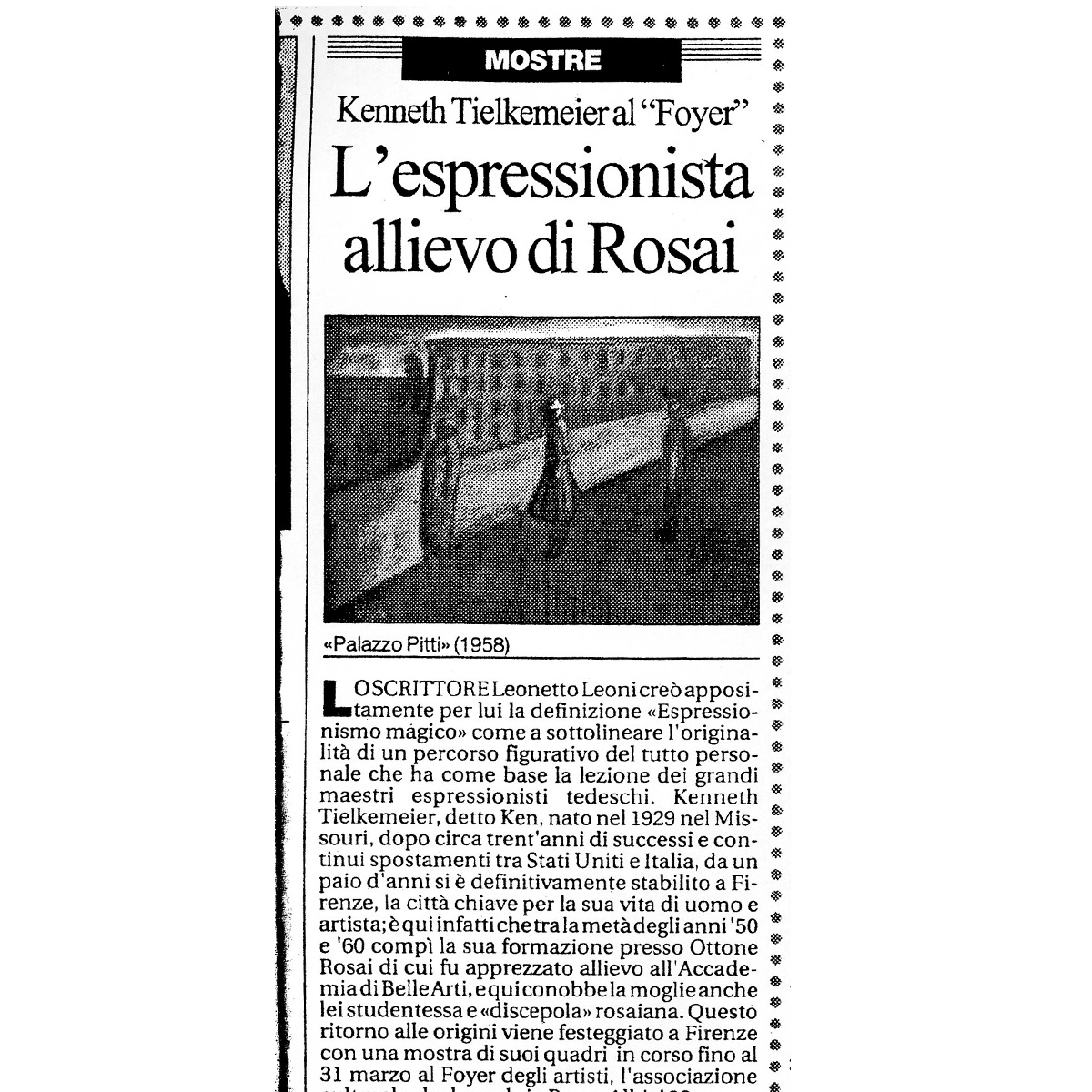 Articolo su La Repubblica