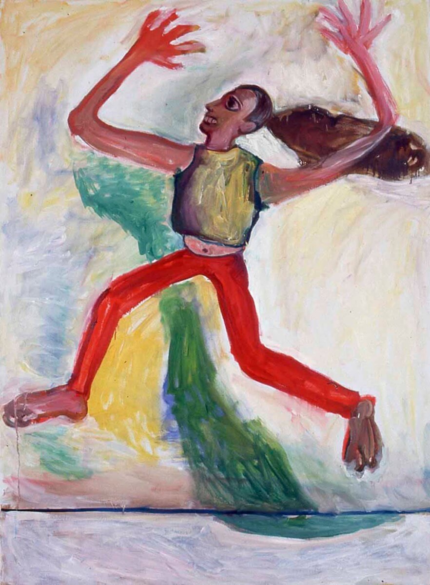 Jumping girl