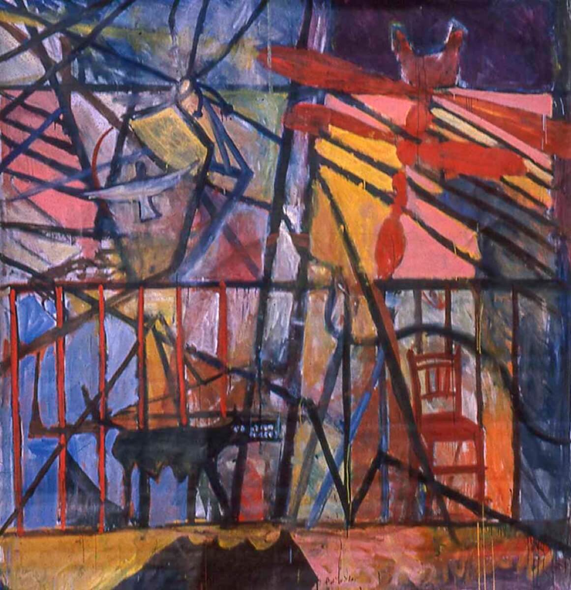 the terrace